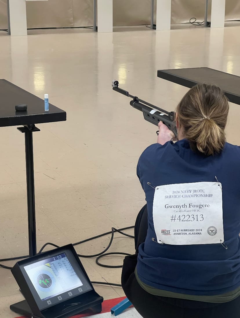 Carolina Forest High School takes the Lead in Rifle Competitions