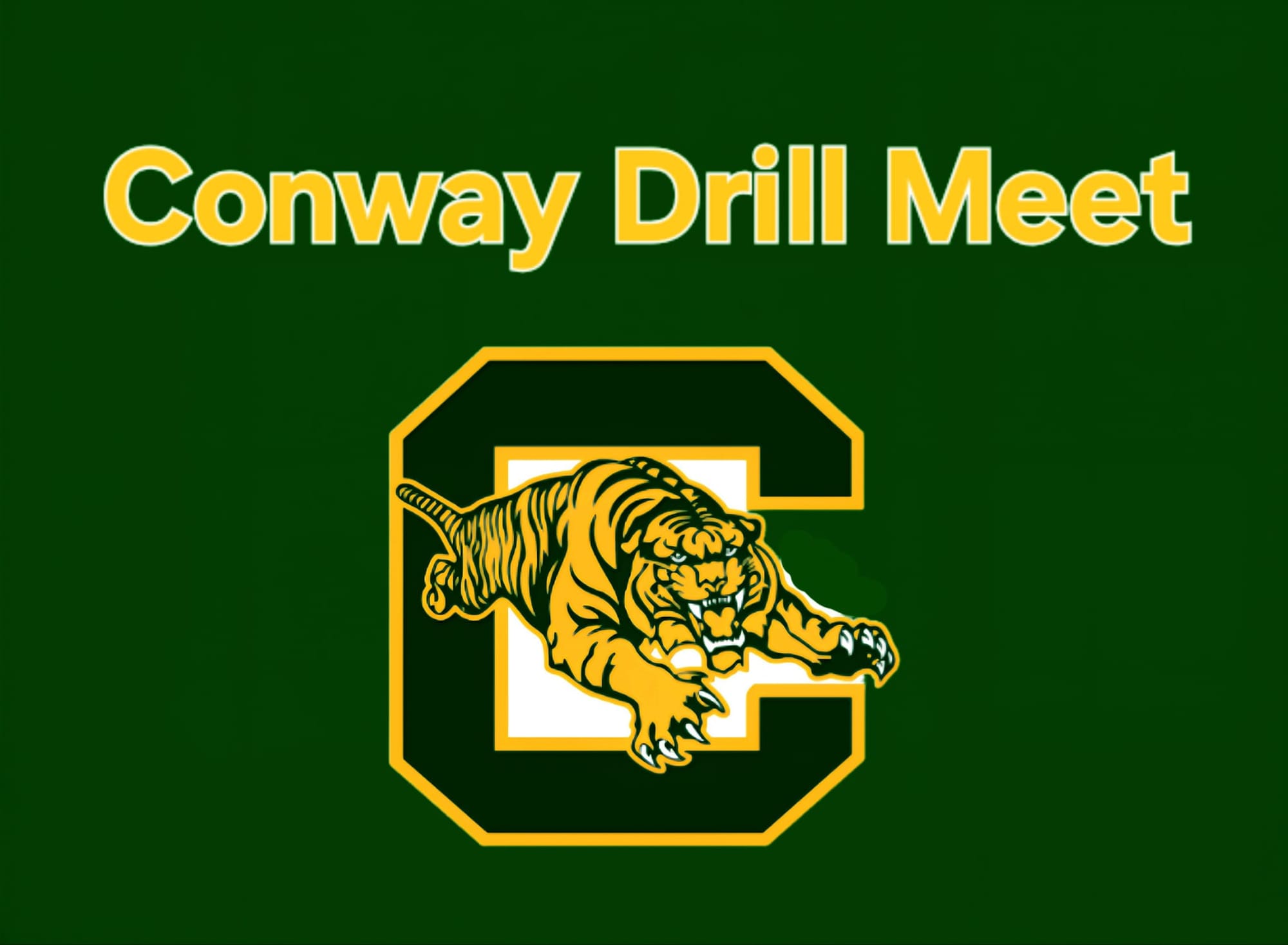 2025-2026 Conway Drill meet